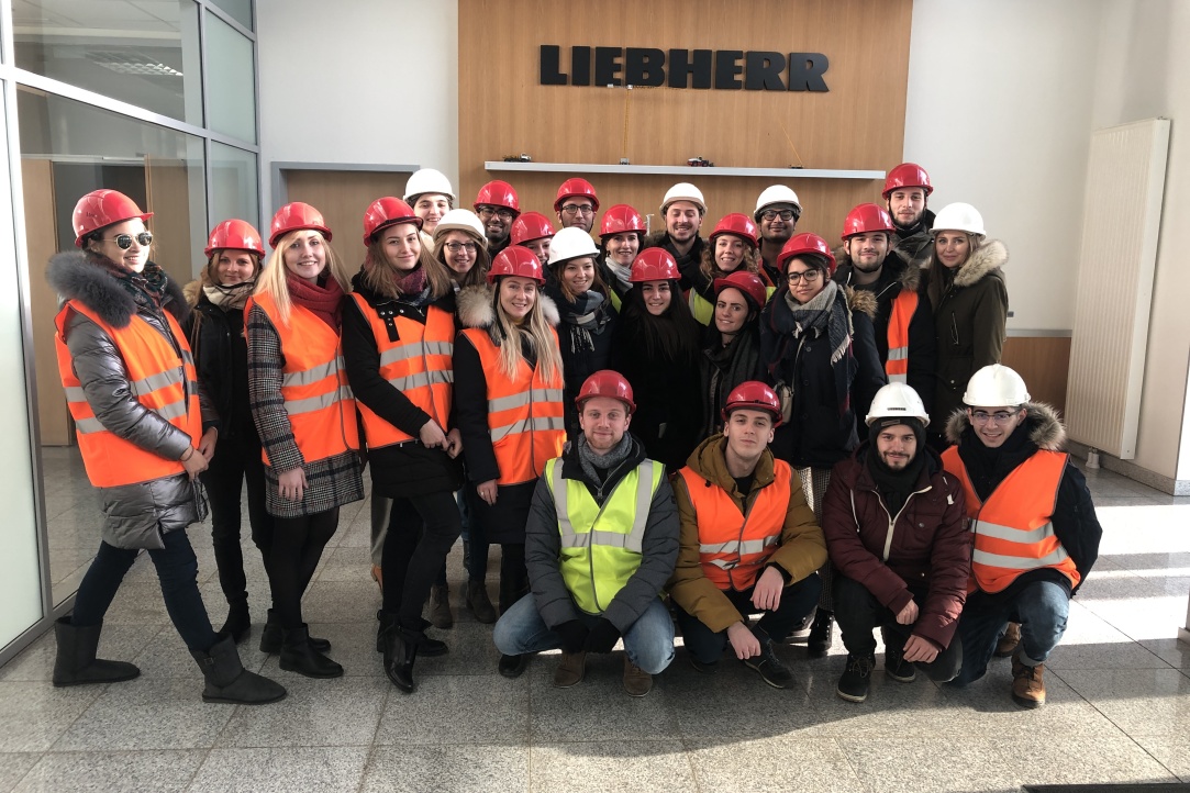 Visit to the factory &quot;Liebherr&quot;