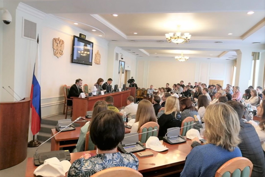 Иллюстрация к новости: «Цифровая трансформация АПК»: студенты презентовали проекты в Законодательном собрании Нижегородской области