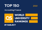 QS Rankings by subject, Accounting & Finance