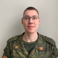 ​​​​​​​Владислав Фокин, студент Военного учебного центра