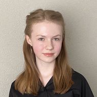 Оксана Захарова, МБОУ "Школа № 167", 9 класс, призер городской олимпиады по истории